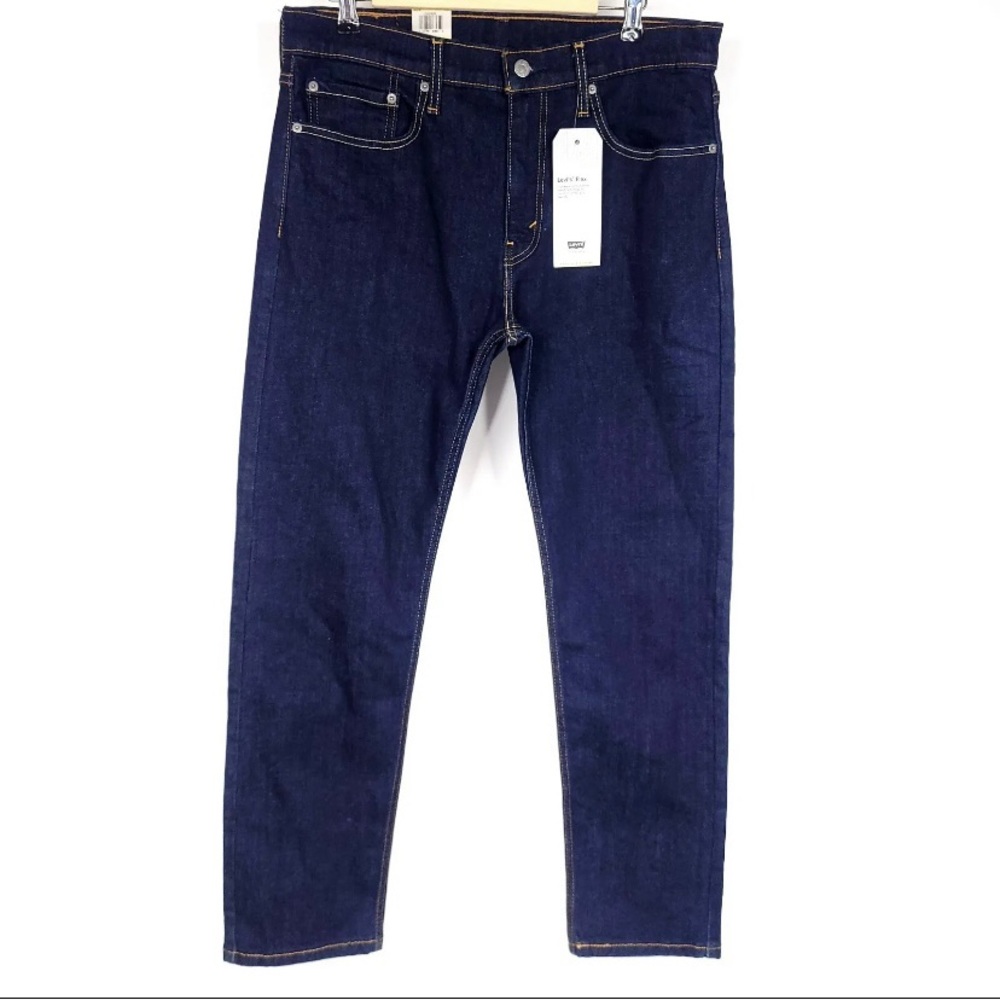 Levi’s 502 Men’s Jeans size 33 Blue Taper Denim Jeans 33x30 Stretch